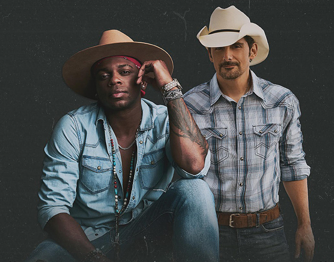 Jimmie Allen and Brad Paisley