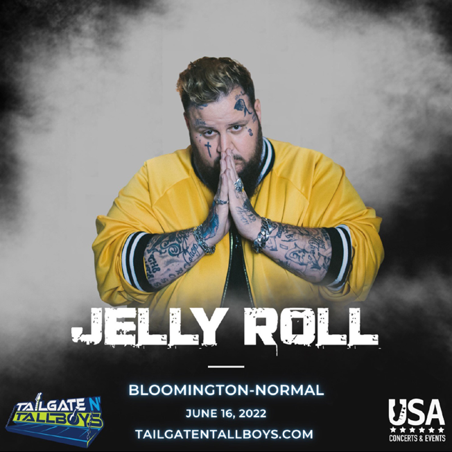 Jelly Roll at 2022 Tailgate N Tallboys Bloomington, IL
