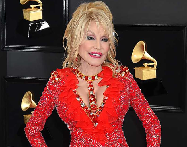 Dolly Parton at the Grammys