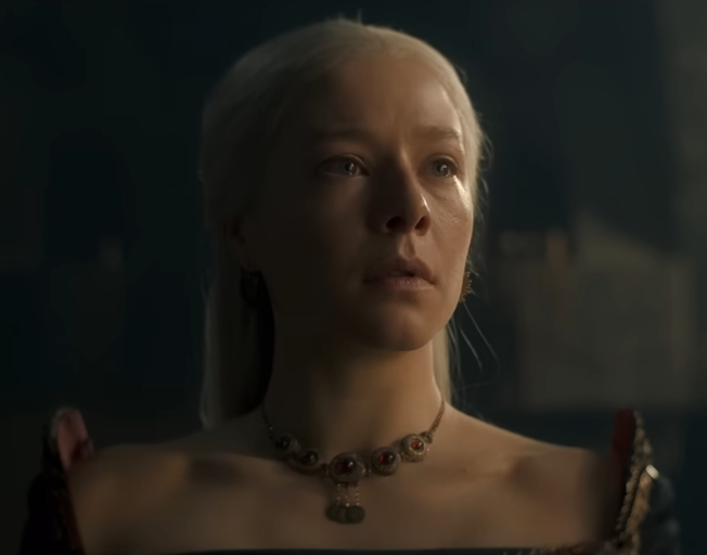 Emma D'Arcy as Rhaenyra Targaryen in 'House of Dragons'