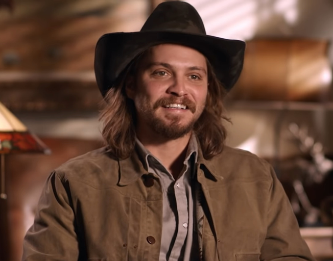 Luke Grimes dressed as "Kayce Dutton" from 'Yellowstone'