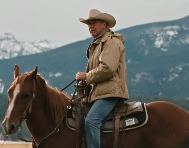 Kevin Costner as "John Dutton" on 'Yellowstone'