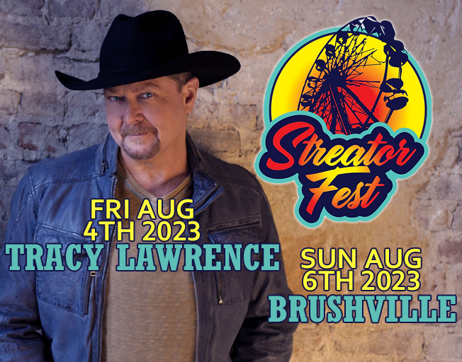 Tracy Lawrence & Brushville at Streator Fest 2023