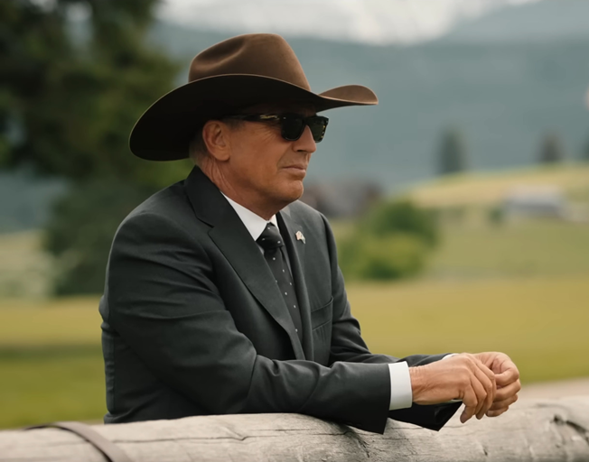 Kevin Costner as "John Dutton" on 'Yellowstone' Season 5