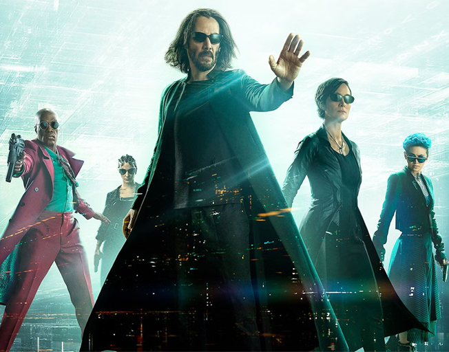 'Matrix Resurrections' movie poster